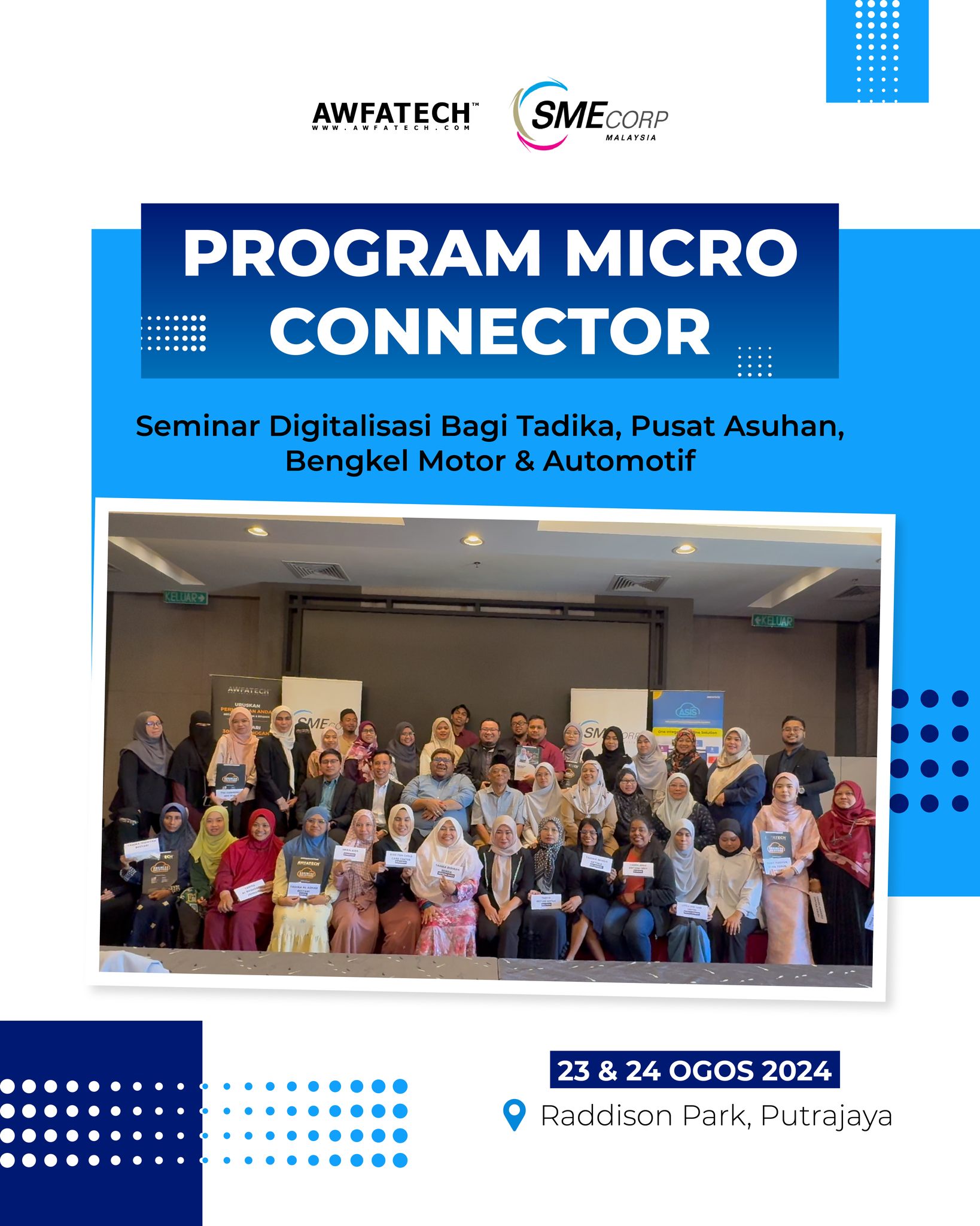 Program Micro Connector anjuran bersama SME Corp Malaysia 1.0